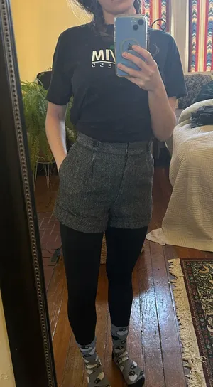 Tweed Shorts Size XS thumbnail 5