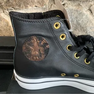 Converse Chuck Taylor All-Star Lift Platform Sneakers Black Women Size 7 540254C thumbnail 4