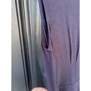 Boden Navy Blue Jersey Wide Leg Jumpsuit‎ V-Neck Tie Waist Pockets US 8R UK 12R thumbnail 7