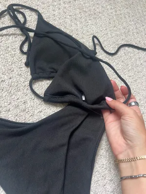 Shein Black Bikini Set thumbnail 3