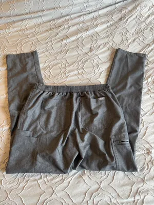 Figs Yola Skinny Scrub Pants - Graphite (Original) thumbnail 5