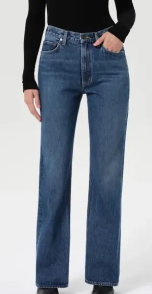 NWOT Agolde baby flare stretch jeans 27 thumbnail 1