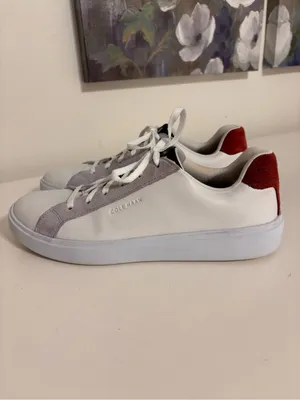 Cole Haan Grand Crosscourt Daily W29127 Ivory Syrah Leather Sneakers Women’s 8B thumbnail 5