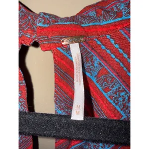 Free People Walking on a dream tunic keyhole top M Western Boho Festival thumbnail 8
