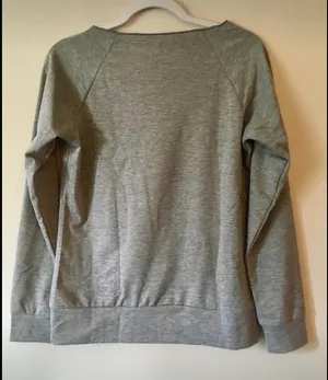 Pumpkin Sweatshirt, Medium 🎃 Gray thumbnail 4