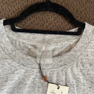 Calia by Carrie Underwood Tank Top Size L Light Heather Gray Athletic thumbnail 4
