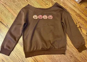 SheIn Halloween Sweatshirt womens medium thumbnail 1