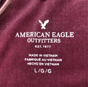 American Eagle: Mauve Pink Crushed Velvet Top thumbnail 4
