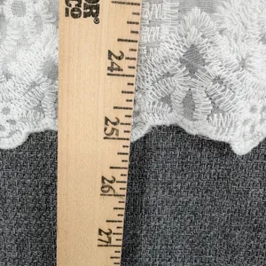 POL White Embroidered Eyelet Lace Button Front Blouse Boho Romantic Cottagecore thumbnail 8