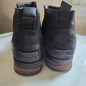 Sorel Emelie Women's Charcoal Black Ankle Boots thumbnail 4