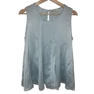 ✨Anthropologie eri + ali Sky Blue swing tank Small✨ thumbnail 5