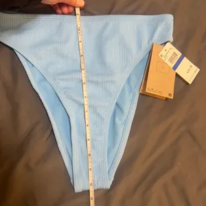 Nike Swim Ribbed Bikini Bottoms Blue Size M – New with Tags thumbnail 13
