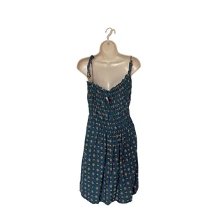 Free People Clementine Emerald Green Mini Medium Dress Whimsigoth Indie Sleaze thumbnail 5
