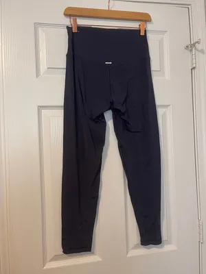 Aerie High Waist Navy Green Leggings Chill.Play.Move thumbnail 2