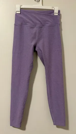 Beyond Yoga Super Soft Crossover Light Purple Leggings thumbnail 1