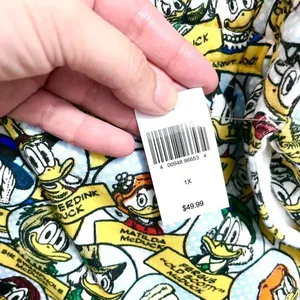 NWT Disney D23 Duck Tales Sweatpant Joggers in Size 1X thumbnail 5