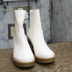 Universal Thread Jenna Platform Boots with Memory Foam Insole Off White 6M thumbnail 3
