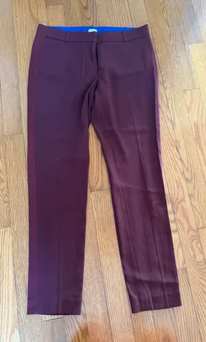 Aritzia Wilfred maroon trousers size 2 thumbnail 1