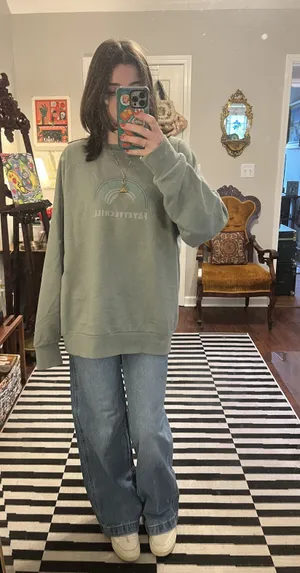 Green Crewneck Sweatshirt thumbnail 6