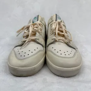 Adidas Rivalry Low Sneakers‎ Off White Cream Star Print Retro Leather Shoes 10 thumbnail 2