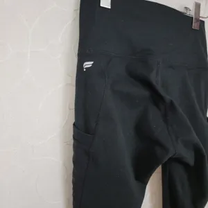 Powerhold by Fabletics Womens Leggings Size XXS Black See Through Mesh‎ Trim thumbnail 9