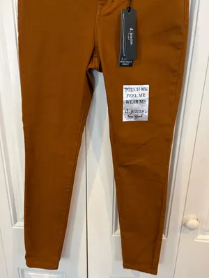 D. Jeans brown jeans size 4/27 thumbnail 4