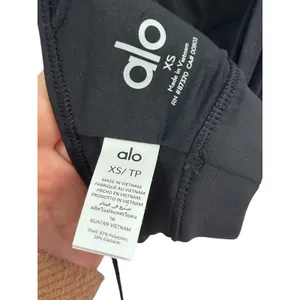 Alo Yoga Airlift Intrigue Sports alo Bra Black XS NWT Authentic thumbnail 6