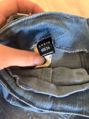 Shein Jean Mini Skort thumbnail 3