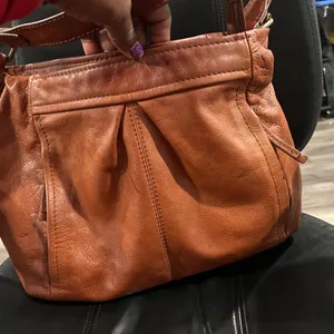 American Leather Brown women’s Bag thumbnail 5