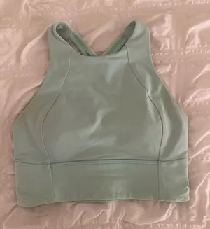 Mint Green Lululemon High Neck Top thumbnail 1