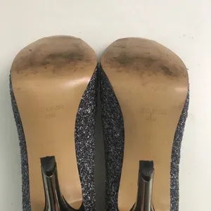 Nine West Sparkly Open Toed Heels‎ thumbnail 4