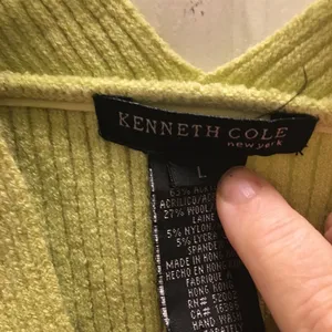 FINAL MARKDOWN Ladies Kenneth Cole ribbed knit top large thumbnail 4