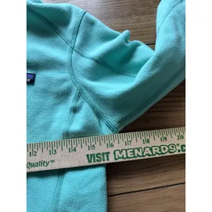 Patagonia Women Size Small‎ Regular Micro-D Fleece 1/4 Zip Sweater/Jacket Preppy thumbnail 6