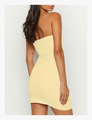 Amazon Yellow mini dress thumbnail 2