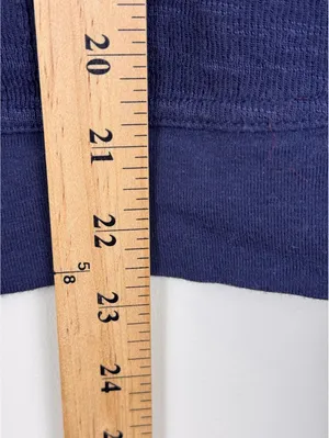 Apiece Apart Olimpio Puff Sleeve Sweatshirt Blue Cotton Women’s XL thumbnail 12
