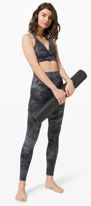NEW Lululemon Align 25" Diamond Dye Diamond Dye Pitch Grey Graphite Grey 18 thumbnail 1