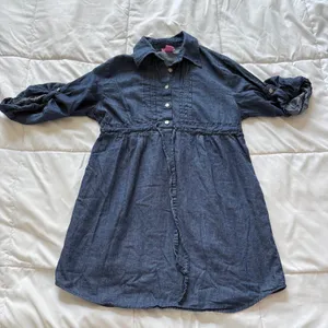 Vintage‎ 90s Blouse Tunic Blue 100% Cotton Womens Large Y2K Coastal Nautical thumbnail 1