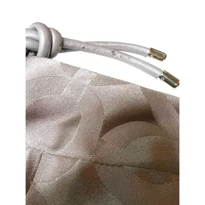 RARE Vintage Y2K Coach Kristin Op Art Sateen Satchel Purse Bag Large Silver Logo thumbnail 6