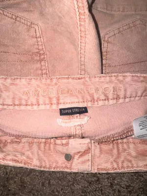 American Eagle Pink Jean Shorts thumbnail 3