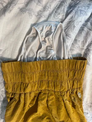 Free People FP Movement The Way Home Shorts XS Varsity Gold thumbnail 4