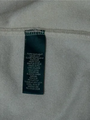 Vintage L-RL Ralph Lauren Active Cream Quilted Puffer Sherpa Jacket Size Medium thumbnail 6