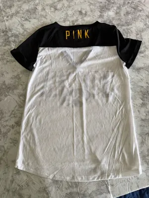 PINK Victoria's Secret Iowa Hawkeyes jersey top thumbnail 3