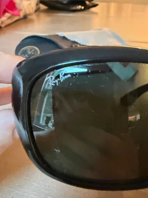 Ray-Ban Jackie Ohh RB4101 601 Women's Black Oversized Cat Eye Sunglasses thumbnail 2