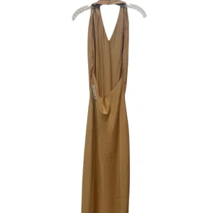 NWT Show Me‎ Your MuMu Backless Gold Sleeveless Halter Dress NWT/NWOT thumbnail 4