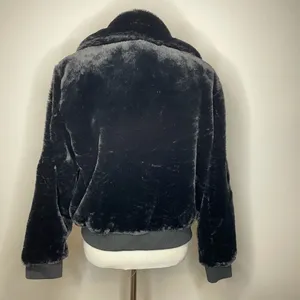 Blush Boutiques- Black Diamond Faux Fur Coat thumbnail 7