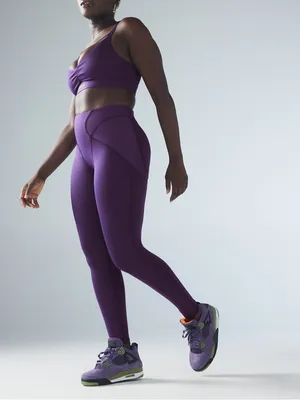 Savage X Fenty Curve Alert High-Waist Rib Leggings in Purple‎ 3X NWT thumbnail 2