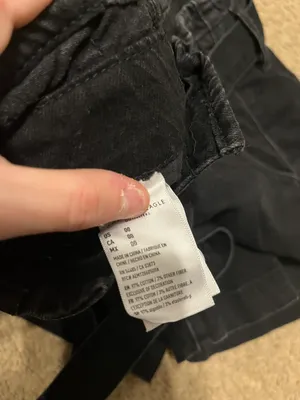American Eagle Jean Tie Shorts thumbnail 3