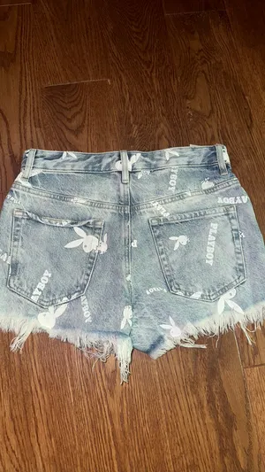Playboy PacSun Jean Shorts thumbnail 3