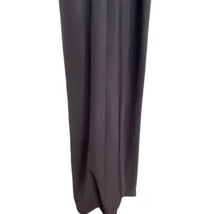 Black Shimmer High Neck Maxi Gown Open Back Formal Dress Sz S thumbnail 4
