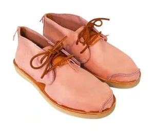 Satorisan Benirras Mid Astex Size 8/39 Leather Lace-Ups Pink Boho Lagenlook‎ thumbnail 1